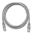 PATCH CORD CAT.6A ECRANAT, 10GB, LS0H, GRI, 2.0M