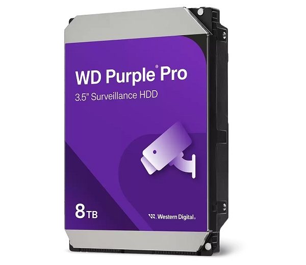 HDD 8TB WESTERN DIGITAL, SERIA PURPLE PRO