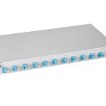 PATCH PANEL FO 19", 1UV, CULISANT, PENTRU 12 FIBRE
