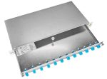PATCH PANEL FO 19", 1UV, CULISANT, PENTRU 12 FIBRE - imagine 3