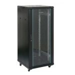 RACK 19" 27U 600X600, DE PODEA, NEGRU