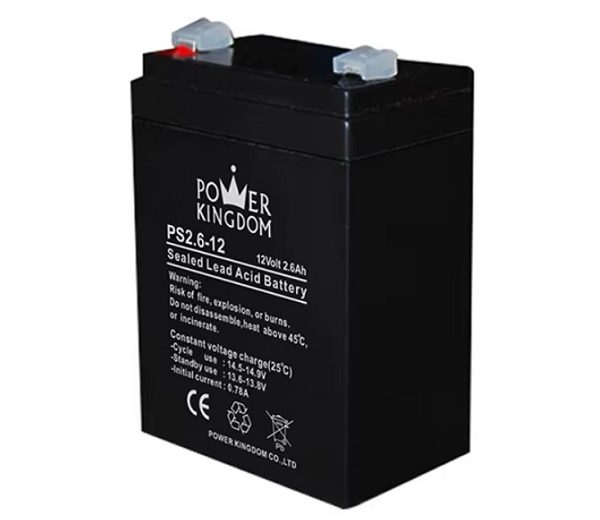 ACUMULATOR PLUMB-ACID SIGILAT, 12V, 2.6AH