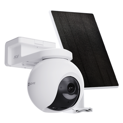img46756large.png Camera IP PT Wi-Fi6 + Panou solar 5W, 8MP, baterie 10.400 mAh, Audio, IR 15m, Color 24/7 - EZVIZ CS-HB8/SP(4K) - imagine 1
