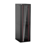 Rack de podea PRO SERIES 42U 19'' 600x800, capacitate 1000 kg, RAL 9005, asamblat ASY-42U-6080PRO