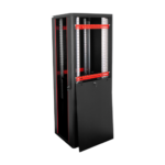 Rack de podea PRO SERIES 42U 19'' 600x800, capacitate 1000 kg, RAL 9005, asamblat ASY-42U-6080PRO - imagine 4