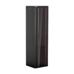 Rack de podea PRO SERIES 47U 19'' 600x600, capacitate 1000 kg, RAL 9005, asamblat ASY-47U-6060PRO