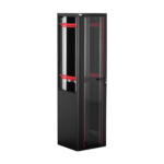 Rack de podea PRO SERIES 47U 19'' 600x600, capacitate 1000 kg, RAL 9005, asamblat ASY-47U-6060PRO - imagine 3