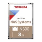 HDD 8TB TOSHIBA, N300, 7200 RPM, 512MB