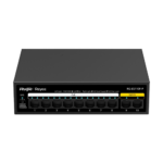 Switch L2, 8 x RJ45 10/100 Mbps PoE, 2 x RJ45 10/100 Mbps, Unmanaged - Ruijie Reyee RG-ES110F-P